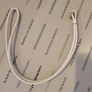 Coach wristlet strap only cream gold